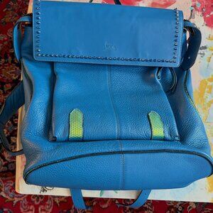 Christian Louboutin 'Syd' Leather Backpack Rock-Funk